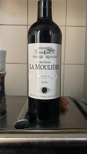 Lounais-Ranska Côtes-de-duras Château La Moulière 2016