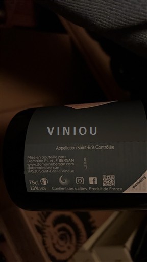 Borgogna Saint-Bris Domaine PL et JF Bersan Mariane 2022