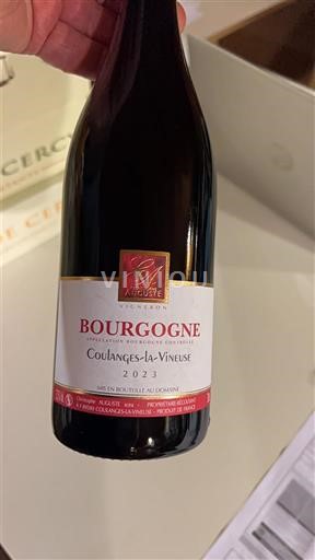 Bourgogne Bourgogne Coulanges-la-Vineuse Vignerons de Coulanges 2023