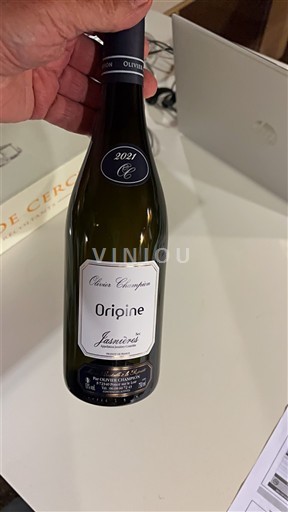 Thung lũng sông Loire Jasnières Olivier Champion Origine 2021