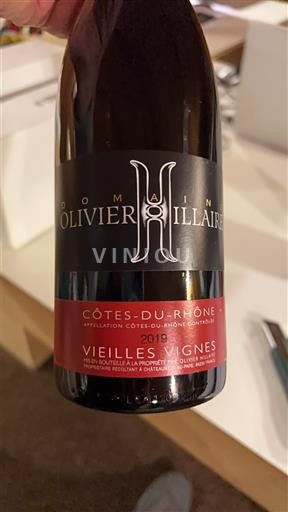 Rhône Valley Côtes-du-Rhône Olivier Hillaire Vieilles Vignes 2019