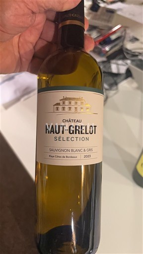 Burdeos Blaye-Côtes de Burdeos Domaine Haut Grelot Sélection 2023