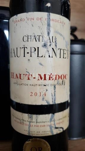 Bordeaux Haut-Médoc Château Haut-Plantey 2014