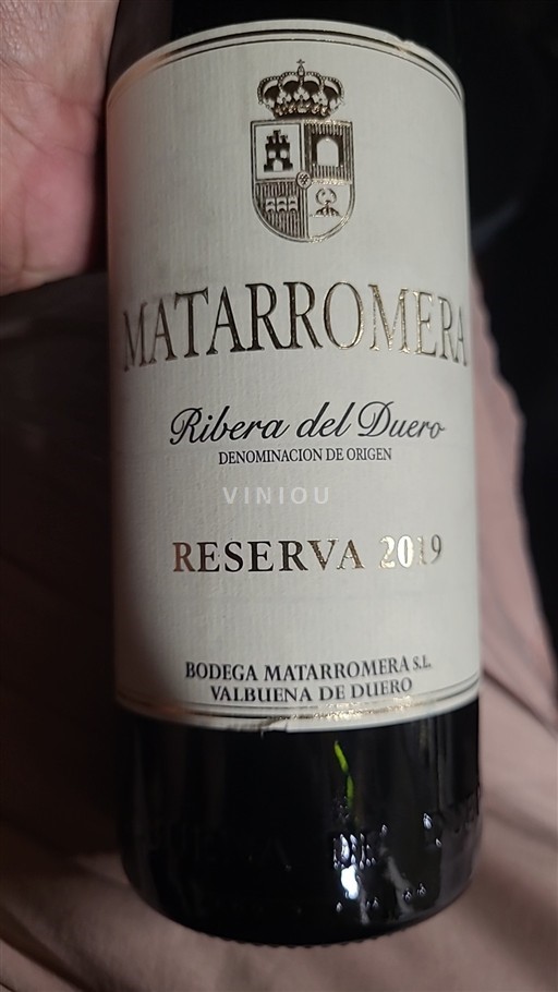 Castille và León Ribera del Duero Matarromera Reserva 2019