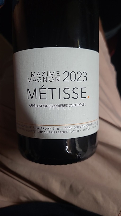 Languedoc Corbières Maxime Magnon Métisse 2023