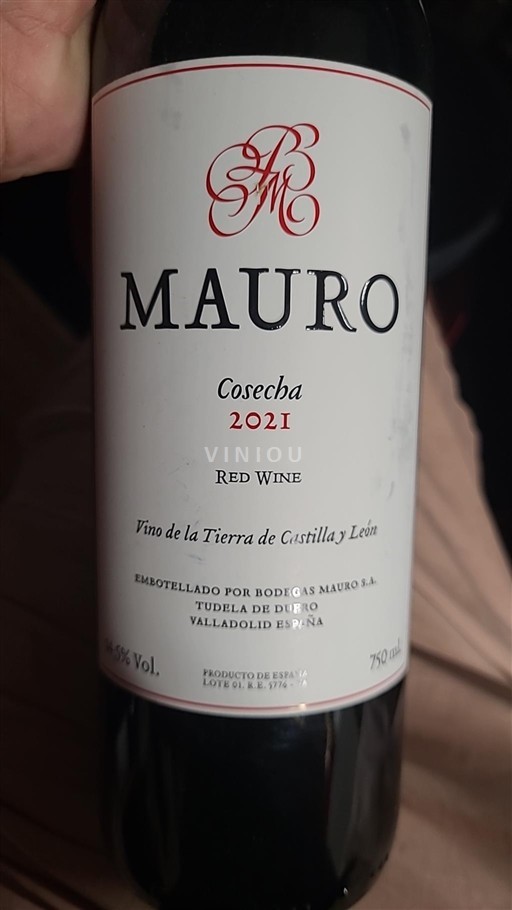 Wines Rouge sec Bodegas Mauro 2021 Spain Castile and León Unspecified DO