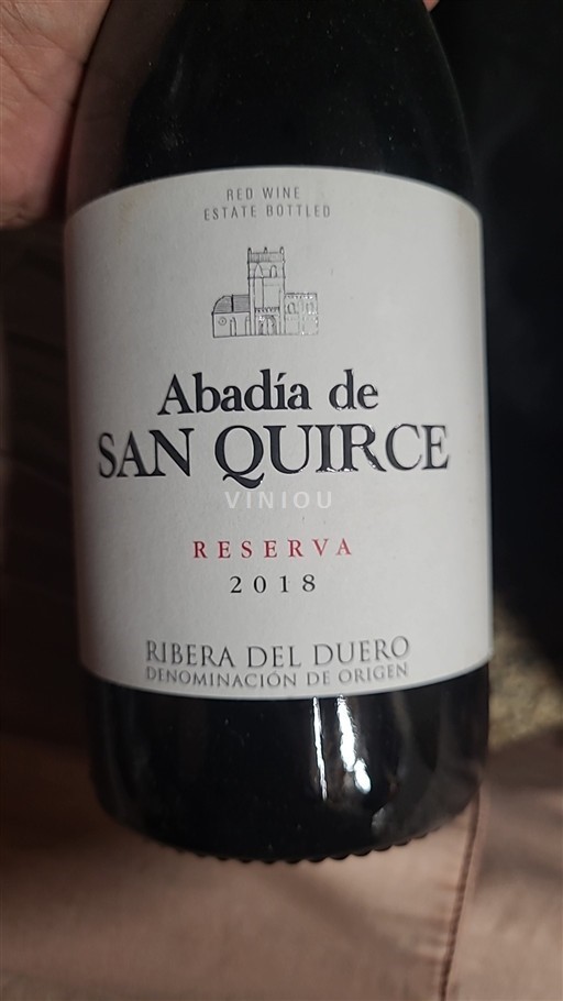 Castille và León Ribera del Duero Abadía de San Quirce Reserva 2018