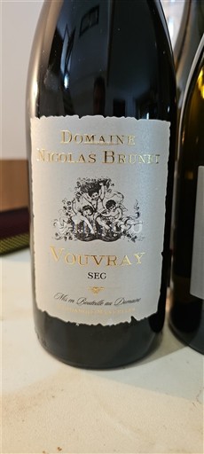 Loiren laakso Vouvray Domaine Nicolas Brunet 2019