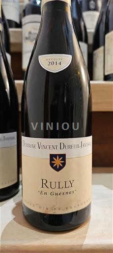 Burgundsko Rully Domaine Vincent Dureuil-Janthial En Guesnes 2014