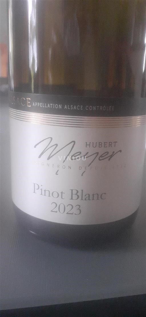 Elsass Grand Cru Hubert Meyer Pinot Blanc 2023