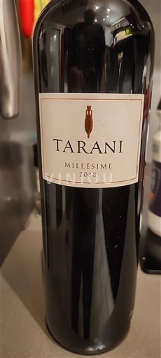 Tây Nam Comté tolosan Tarani Millésime 2018