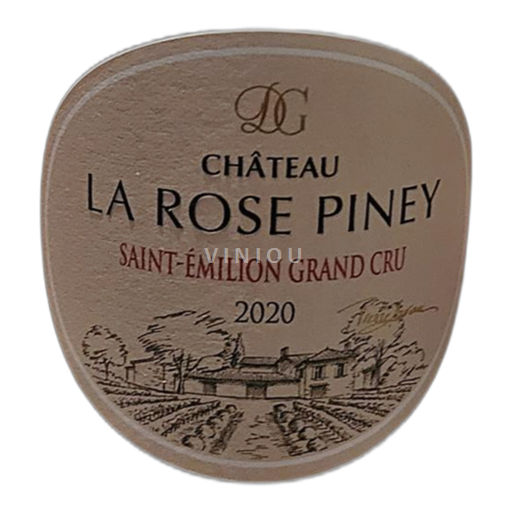 Bordeaux Saint-Émilion Château La Rose Piney 2020