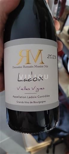 Borgoña Ladoix Grand Cru Domaine Romain Moniot-Nié Vieilles Vignes 2023