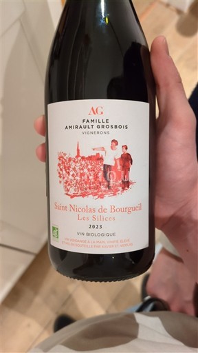 Loirevallei Saint-Nicolas-De-Bourgueil Famille Amirault Grosbois Les Silices 2023