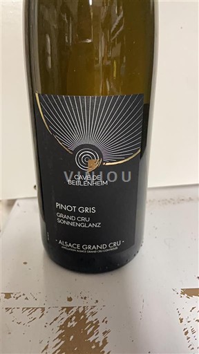 Elsass Grauburgunder Grand Cru Cave de Beblenheim Sonnenglanz Ohne Jahrgang