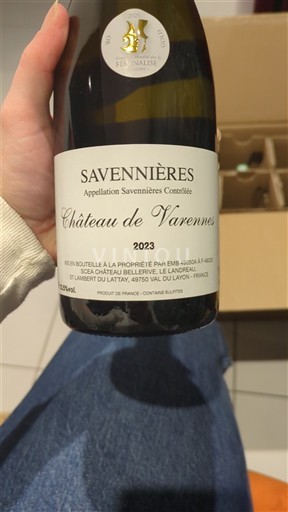 Thung lũng sông Loire Savennières Château Varennes 2023