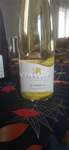 Alsace Rosfelder L'Imprévu 2023