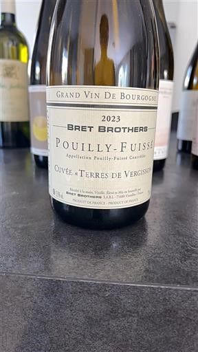 Burgundi Pouilly-fuissé Bret Brothers Terres de Vergisson 2023