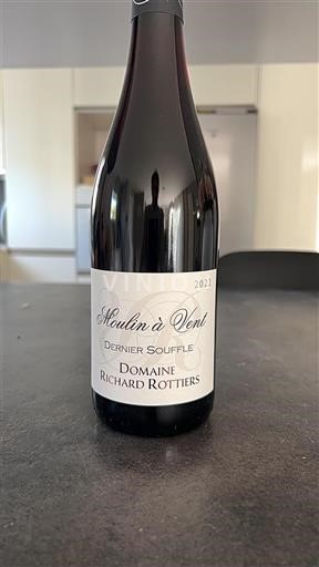 Beaujolais Moulin-à-vent Domaine Richard Rottiers Dernier Souffle 2021