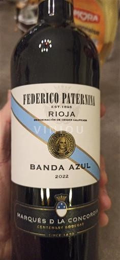 La Rioja Rioja Federico Paternina Banda Azul 2022