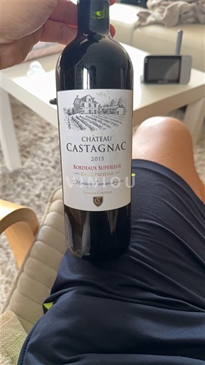 Burdeos Bordeaux superior Château Castagnac 2015