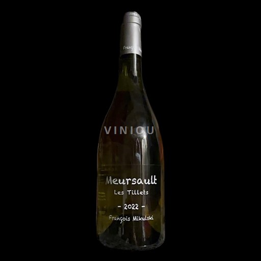 Bourgogne Meursault François Mikulski Les Tillets 2022