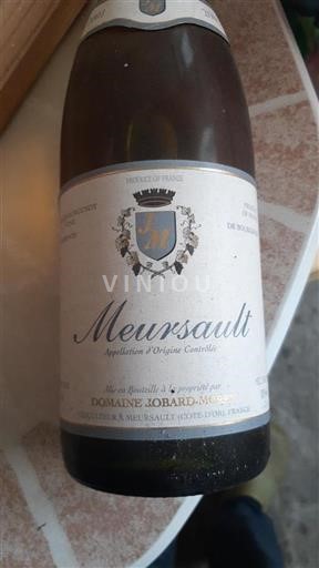 Bourgogne Meursault Jobard-Morey 2001