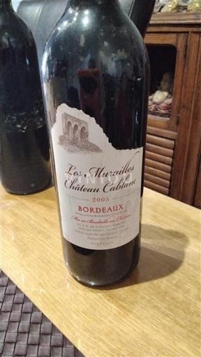 Bordeaux Château Cablanac Les Murailles 2005