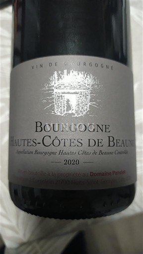 Bourgogne Ikke specificeret Domaine Parizot 2020