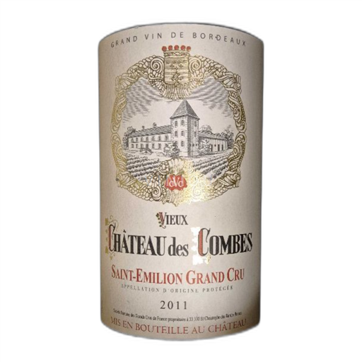 Bordeaux Saint-Émilion Grand Cru Château Des Combes Vieux 2011