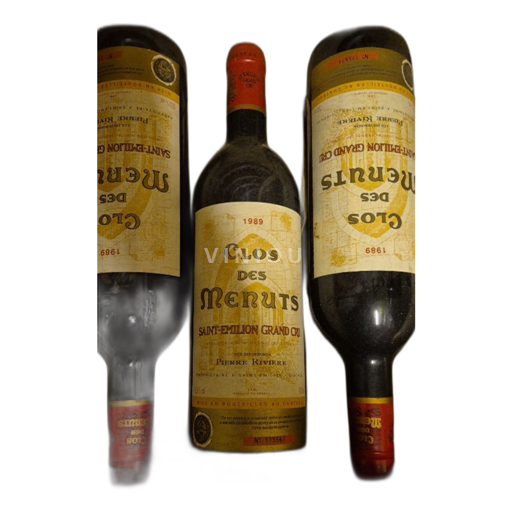 Bordeaux Saint-Émilion Grand Cru Clos des Menuts 1989