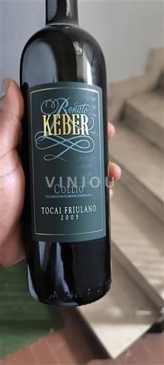 Friuli-Venezia Giulia Không được chỉ định Renato Keber Tocai Friulano 2005