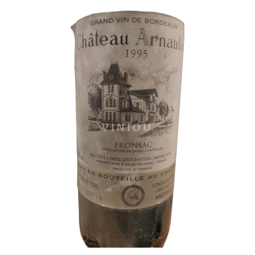 Bordeaux Fronsac Château Arnauton 31/730114 1995