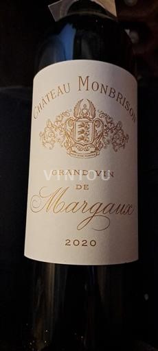 Bordeaux Margaux Château Monbrison 2020