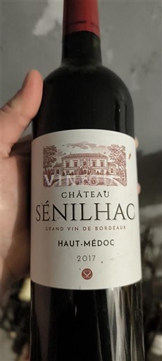 Bordeaux Haut-Médoc Château SÉNILHAC 2017