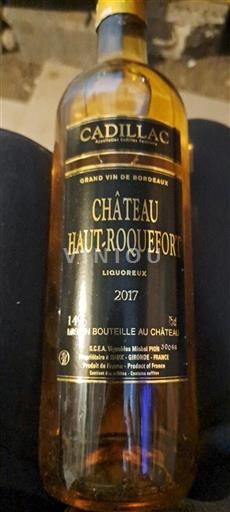Burdeos Cadillac Château Haut-Roquefort 2017