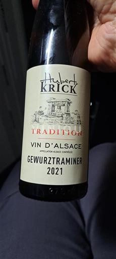 Alsacia Hubert Krick Tradition 2021