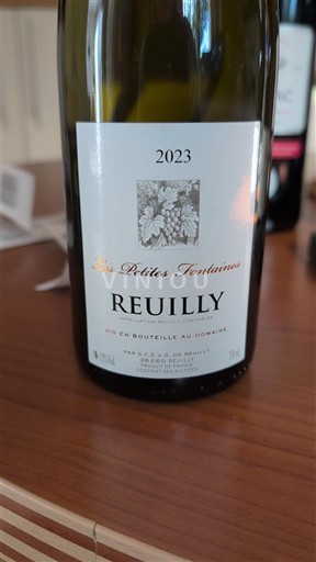 Údolí Loiry Reuilly Les Petites Fontaines 2023