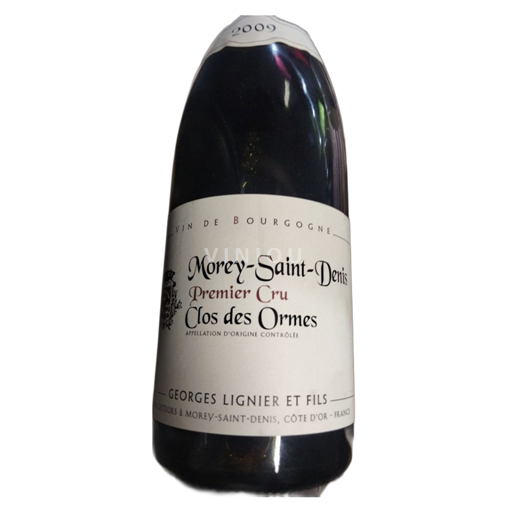 Burgundi Morey-Saint-Denis Premier Cru Georges Lignier et Fils Clos des Ormes Ei vuosikertaa