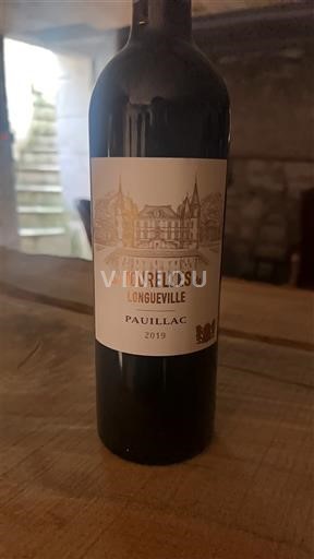 Bordeaux Pauillac Château Pichon Baron Les Tourelles de Longueville 2019