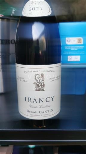Burgundy Irancy Benoît Cantin Emeline 2021