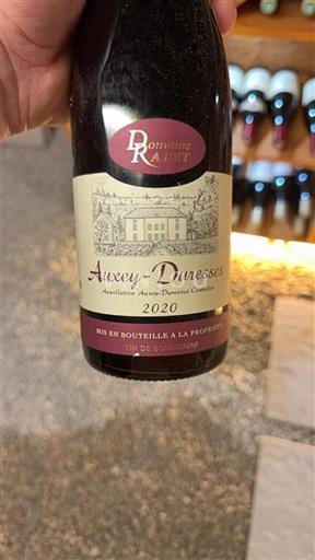 Bourgondië Auxey-Duresses Domaine Rapet 2020