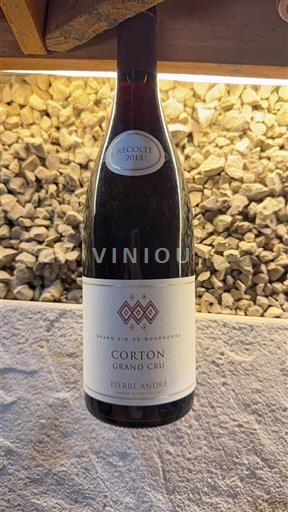 Burgundy Corton Grand Cru Pierre André 2013