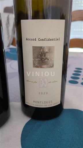 Loire Valley Montlouis-sur-Loire Accord Confidentiel 2020