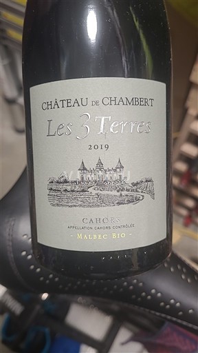Zuidwest-Frankrijk Cahors Château Chambert Les 3 Terres 2019