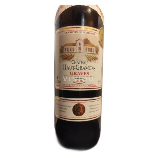 Bordeaux Graves Château Haut-Gramons 2016