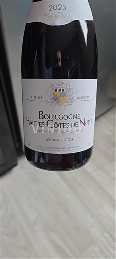 Burgundsko Hautes Côtes de Nuits Les Miliottes 2023