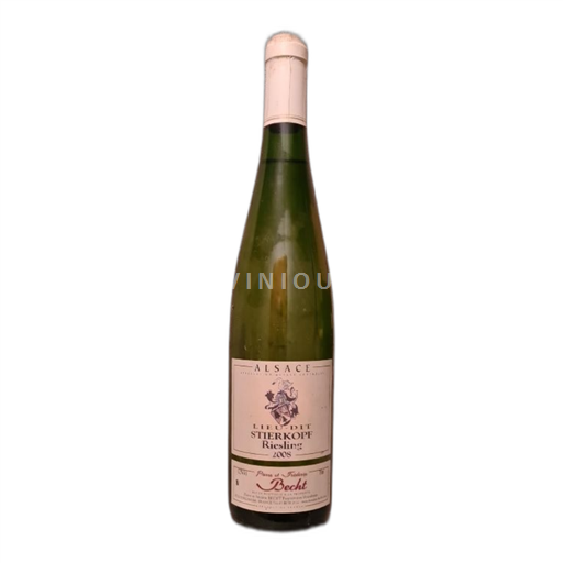Alsace Không được chỉ định Becht Lieu-Dit Stierkopf 2008
