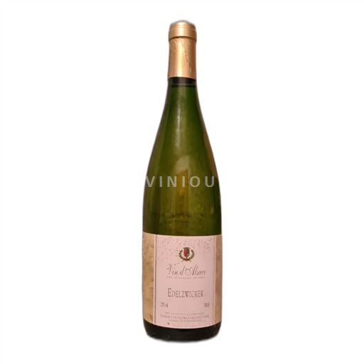 Alsace Ospecificerad Domaine Viticole de la Ville de Colmar Edelzwicker Icke årgångsbetecknad