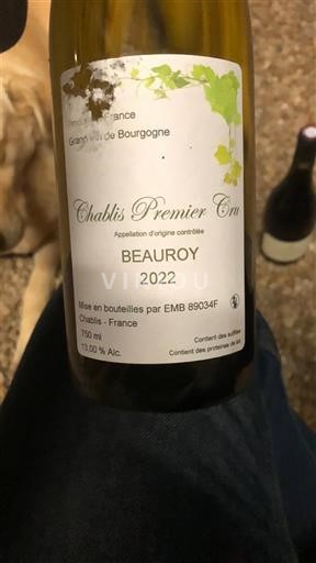 Borgoña Chablis Premier Cru Beauroy 2022